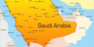 مکه, عربستان سعودی, نقشه