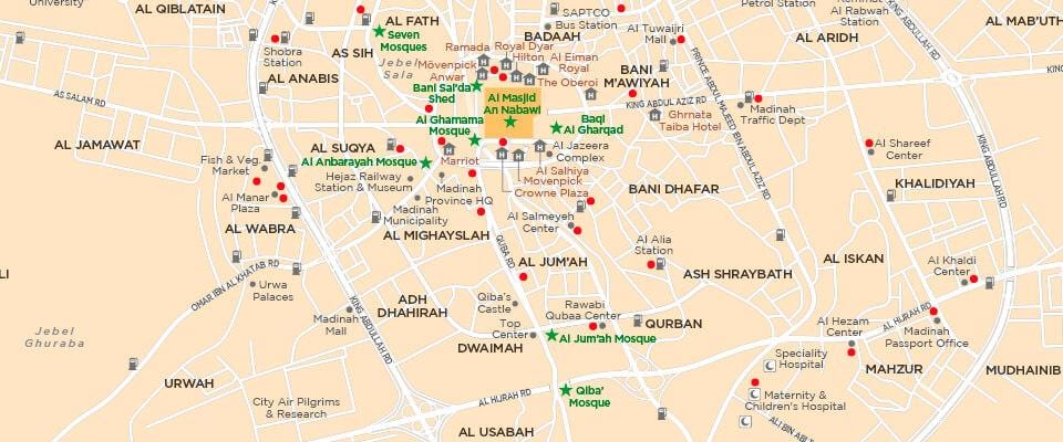 مکه نقشه راه