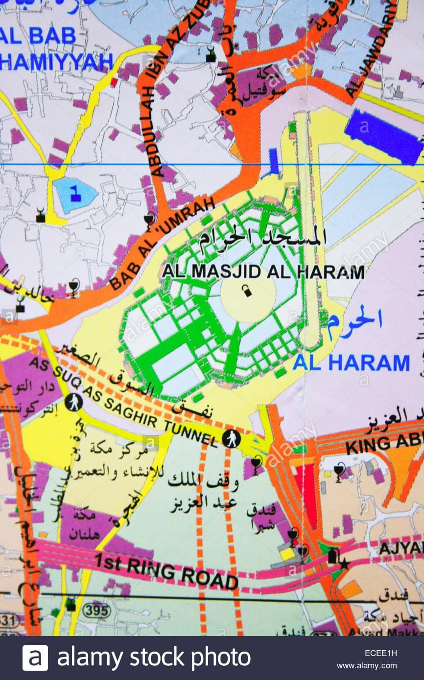 نقشه کابا