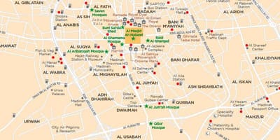 مکه نقشه راه