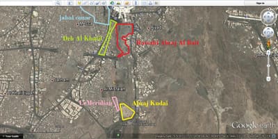 نقشه kudai پارکینگ مکه 
