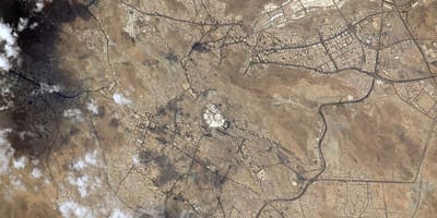 نقشه مکه wikimapia